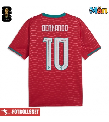 Portugal Bernardo Silva #10 Hemmatröja VM 2026 Kortärmad